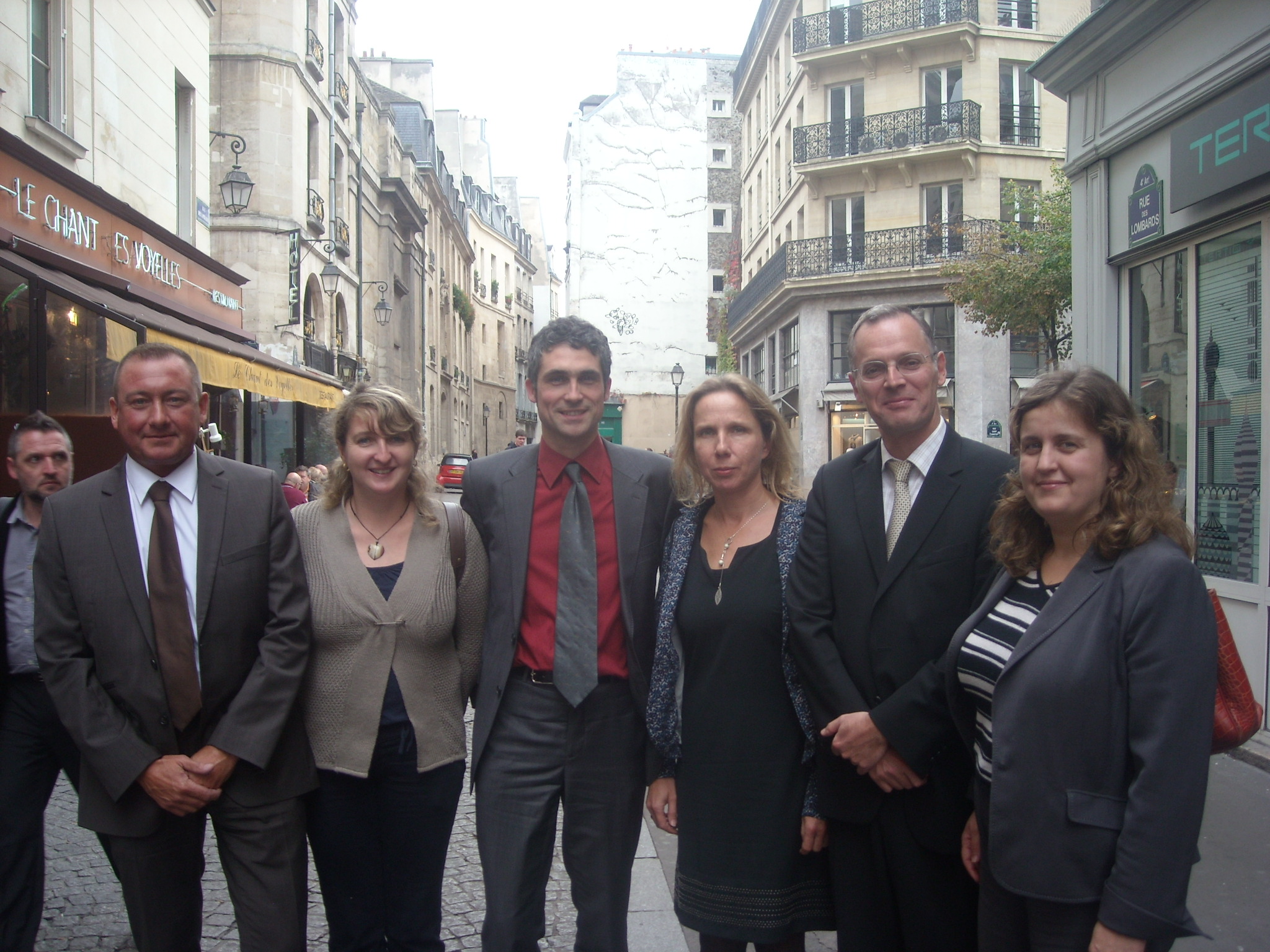 Les candidats de la liste commune SNDP - CFDT