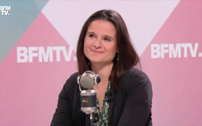 Flavie Rault face à Apolline de Malherbe